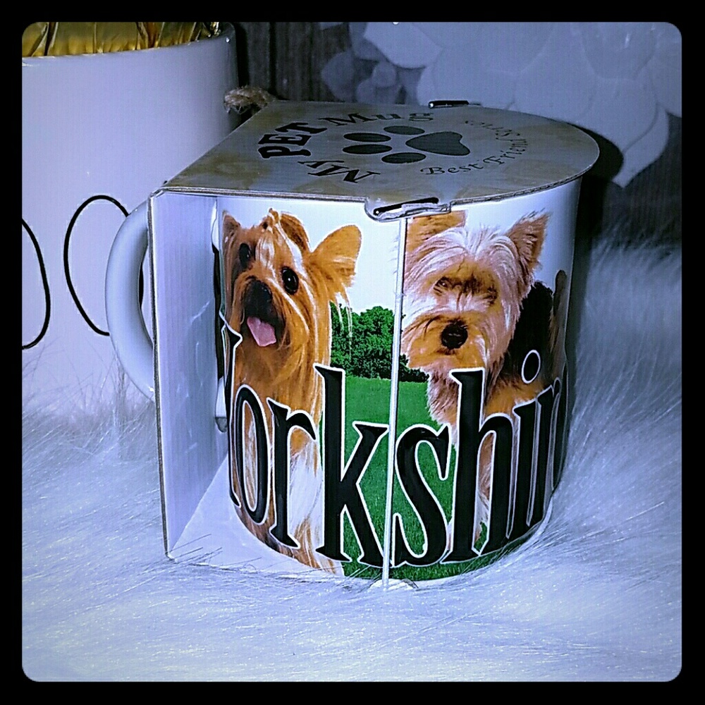 My pet Yorkshire Terrier oversized mug
